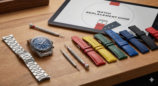 Custom Made Tag Heuer Leather Watch Bands Delivered to Your Home